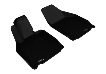Picture of 3D MAXpider ACE Kagu-Front-Black Floor Mats - L1PO01111509