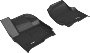 Picture of 3D MAXpider ACE Kagu-Front-Black Floor Mats - L1LC01111509