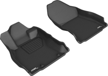 Picture of 3D MAXpider ACE Kagu-Front-Black Floor Mats - L1SB02411509