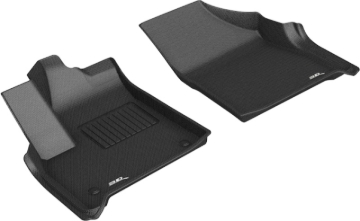 Picture of 3D MAXpider ACE Kagu-Front-Black Floor Mats - L1BC04011509
