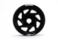 Picture of PERRIN 93-14 Subaru Impreza (Incl. 02-14 WRX) / 04-21 STI Lightened Crank Pulley - Black