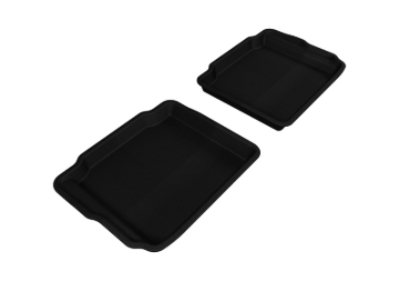 Picture of 3D MAXpider ACE Kagu-Rear-Black Floor Mats - L1FR01821509