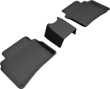 Picture of 3D MAXpider ACE Kagu-Rear-Black Floor Mats - L1BC03921509