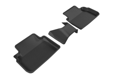 Picture of 3D MAXpider ACE Kagu-Rear-Black Floor Mats - L1SB02221509