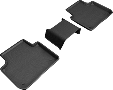Picture of 3D MAXpider ACE Kagu-Rear-Black Floor Mats - L1PO01921509