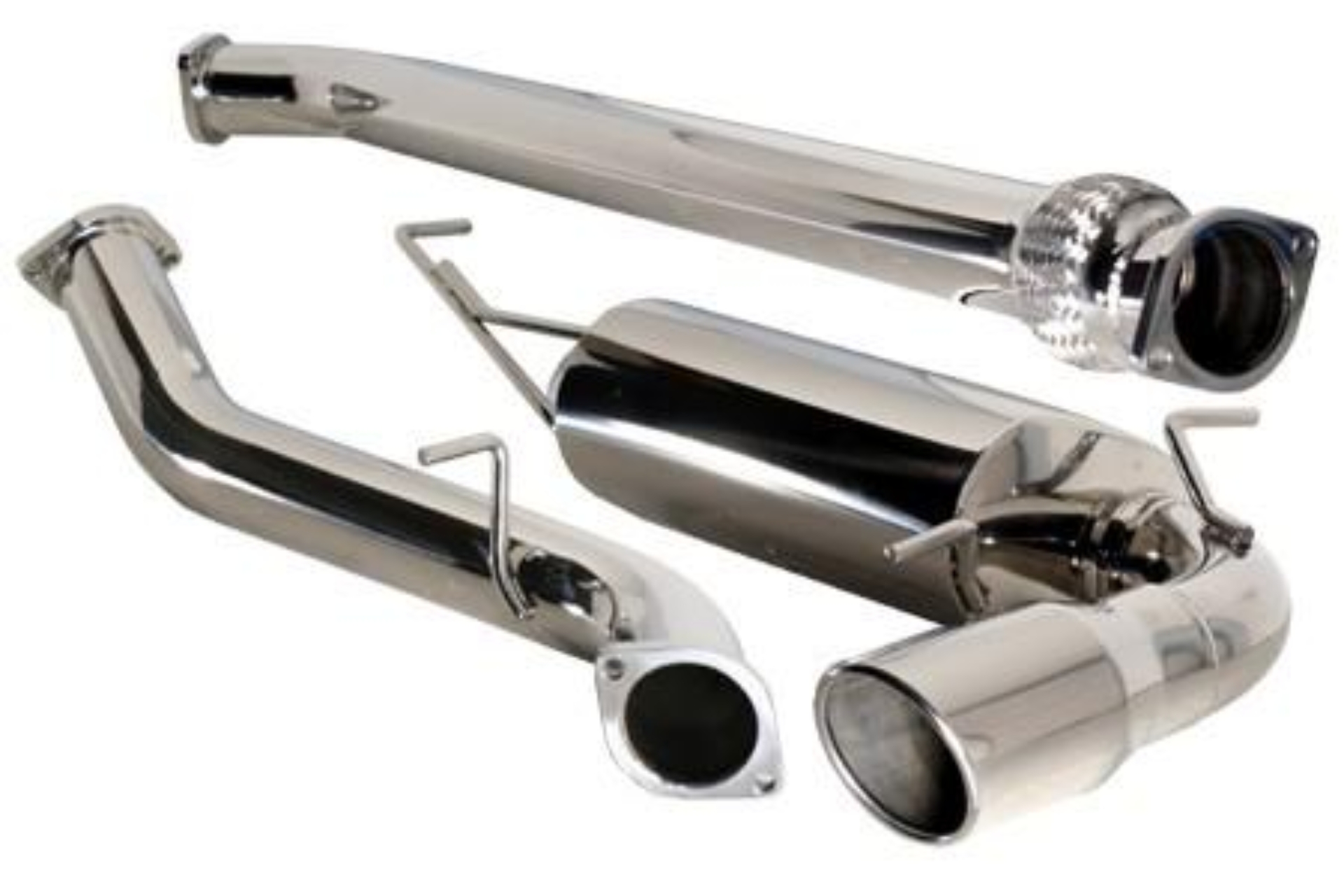 Picture of Turbo XS 08+ WRX Hatch Catback Exhaust Polished Tips