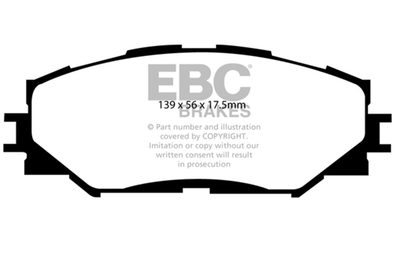 Picture of EBC Redstuff Brake Pad Sets - DP31791C