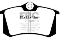 Picture of EBC Greenstuff Brake Pad Sets - DP2680