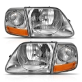 Picture of ANZO 1997-2003 Ford F-150 Crystal Headlight G2 Clear With Parking Light