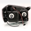 Picture of ANZO 2005-2007 Dodge Magnum Crystal Headlight  Black Amber