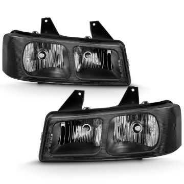 Picture of ANZO 2003-2017 Chevy Express Crystal Headlight Black