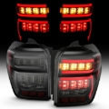 Picture of ANZO 2014-2020 Toyota 4Runner T.L Black Housing Smoke Lens Red Light Bar W/Sequential