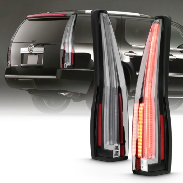 Picture of ANZO 2007-2014 Cadillac Escalade Led Taillights Red/Clear