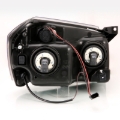 Picture of ANZO 2005-2007 Dodge Magnum Crystal Headlight  Black Amber