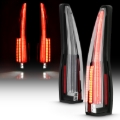 Picture of ANZO 2007-2014 Cadillac Escalade Led Taillights Red/Clear