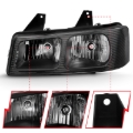 Picture of ANZO 2003-2017 Chevy Express Crystal Headlight Black