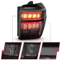 Picture of ANZO 2014-2020 Toyota 4Runner T.L Black Housing Smoke Lens Red Light Bar W/Sequential