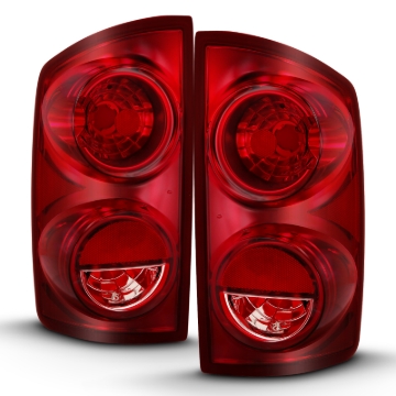 Picture of ANZO 2007-2009 Dodge Ram 1500 Tail Light Red Lens (OE)