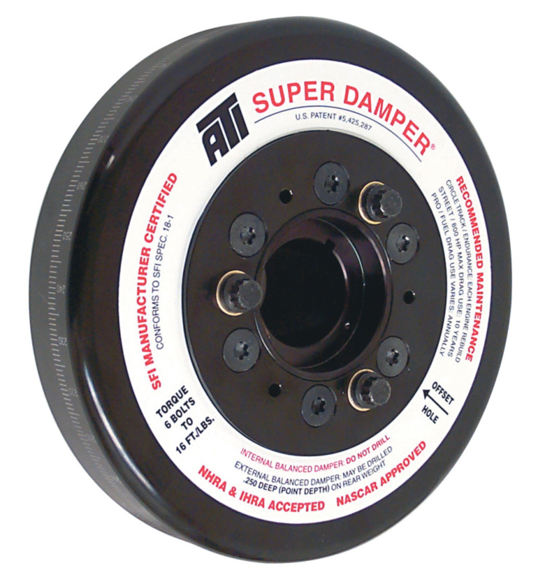 Picture of ATI Damper - 8.074in - Steel - Chevy BB - 3 Ring - 1Pc