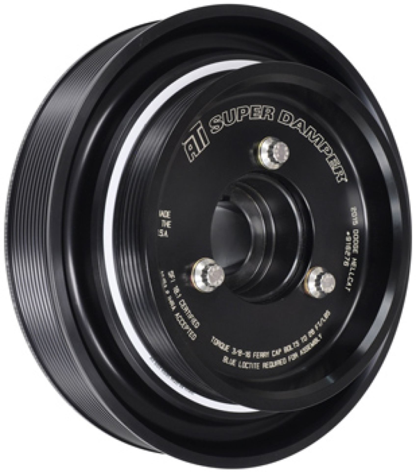Picture of ATI Damper - 7.074in - Steel - Chrysler B V8 - 361-440 - OEM Frt - 3 Ring