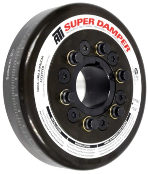Picture of ATI Damper - 7.074in - Steel - John Deere 466/619 Tractor - Chevy Front - 3 Ring - Diesel