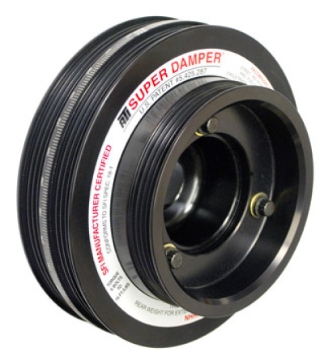 Picture of ATI Damper - 6.325in - Alum - Nissan L24 26 28 - w/Integral V-Belt Pulley - 3 Ring