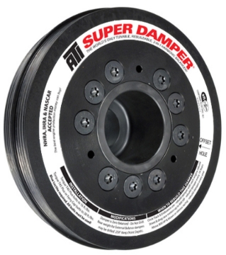 Picture of ATI Damper - 6.78in - Alum - (2) 4 Grv - Mitsubishi Eclipse - 4G63 w/Integral Lower Cam Drive