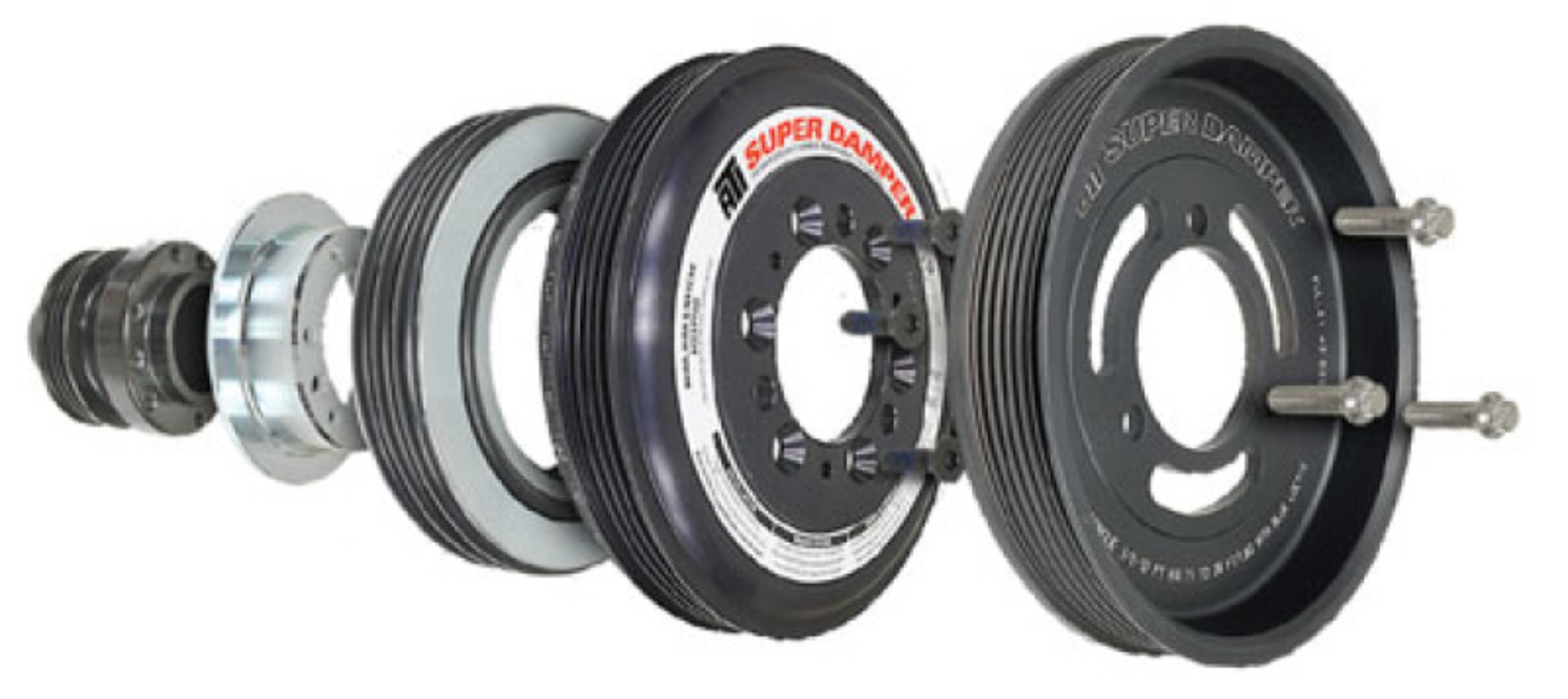 Picture of ATI Damper - 7.525in - Alum - 4 & 3 Grv - GM L86 6.2 V8