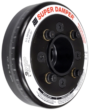 Picture of ATI Damper - 6.325in - Steel - Ford SB & 6 Cyl - 4 Bolt OEM - 3.35in Long - C-Timing - 3 Ring