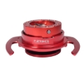 Picture of NRG Quick Release Kit Gen 4.0 - Red Body / Red Ring w/ Handles