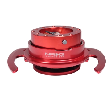 Picture of NRG Quick Release Kit Gen 4.0 - Red Body / Red Ring w/ Handles
