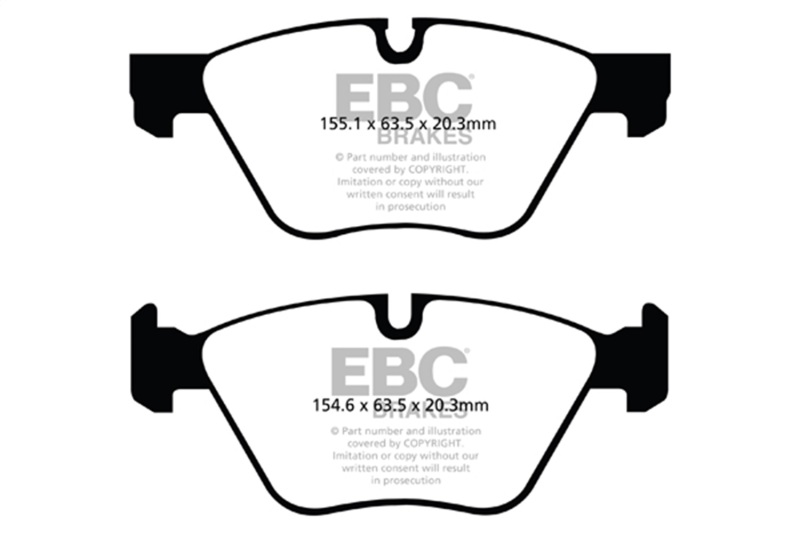 Picture of EBC Yellowstuff Brake Pad Sets - DP42088R