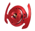 Picture of NRG Quick Release Kit Gen 4.0 - Red Body / Red Ring w/ Handles