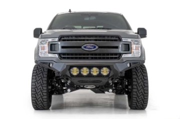 Picture of Addictive Desert Designs 18-20 Ford F-150 Bomber Front Bumper w/ 4 Rigid 360 6IN Mounts