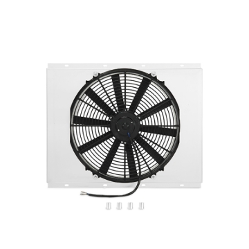 Picture of Mishimoto 67-69 Pontiac Firebird Performance Aluminum Fan Shroud w/Fan Controller Kit