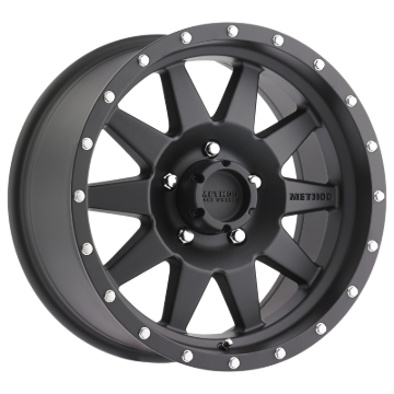 Picture of Method MR301 The Standard 15x7 -6mm Offset 5x4.5 83mm CB Matte Black Wheel
