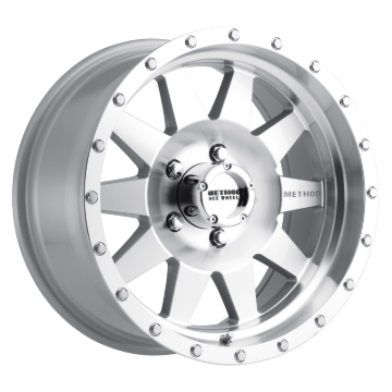 Picture of Method MR301 The Standard 16x8 0mm Offset 5x4.5 83mm CB Machined/Clear Coat Wheel