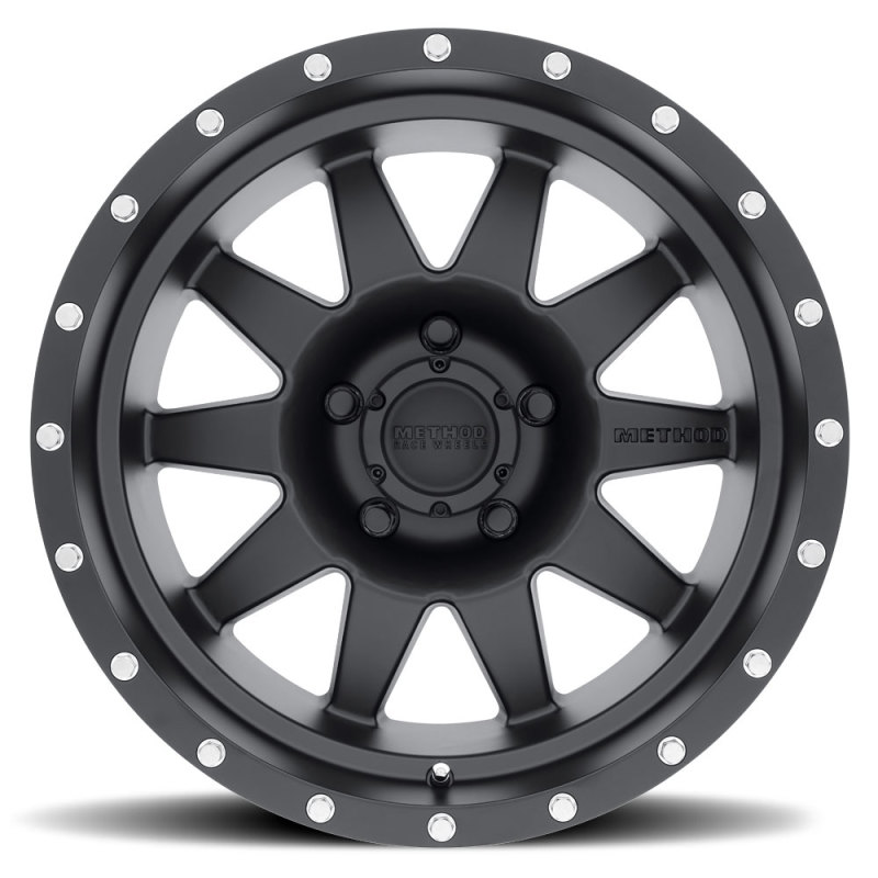 Picture of Method MR301 The Standard 17x9 -12mm Offset 5x5.5 108mm CB Matte Black Wheel