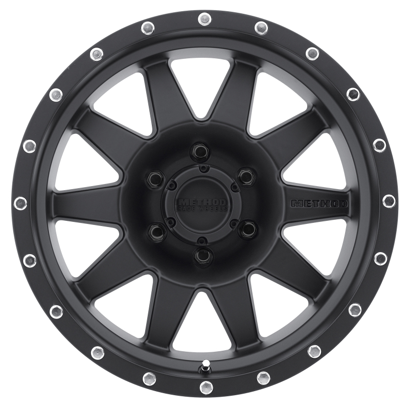 Picture of Method MR301 The Standard 18x9 -12mm Offset 6x5.5 108mm CB Matte Black Wheel