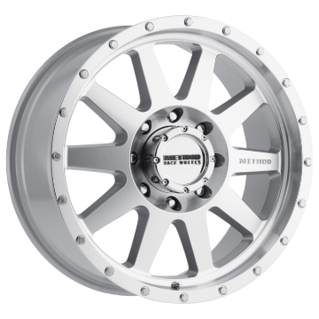Picture of Method MR301 The Standard 18x9 +18mm Offset 8x6.5 130.81mm CB Machined/Clear Coat Wheel