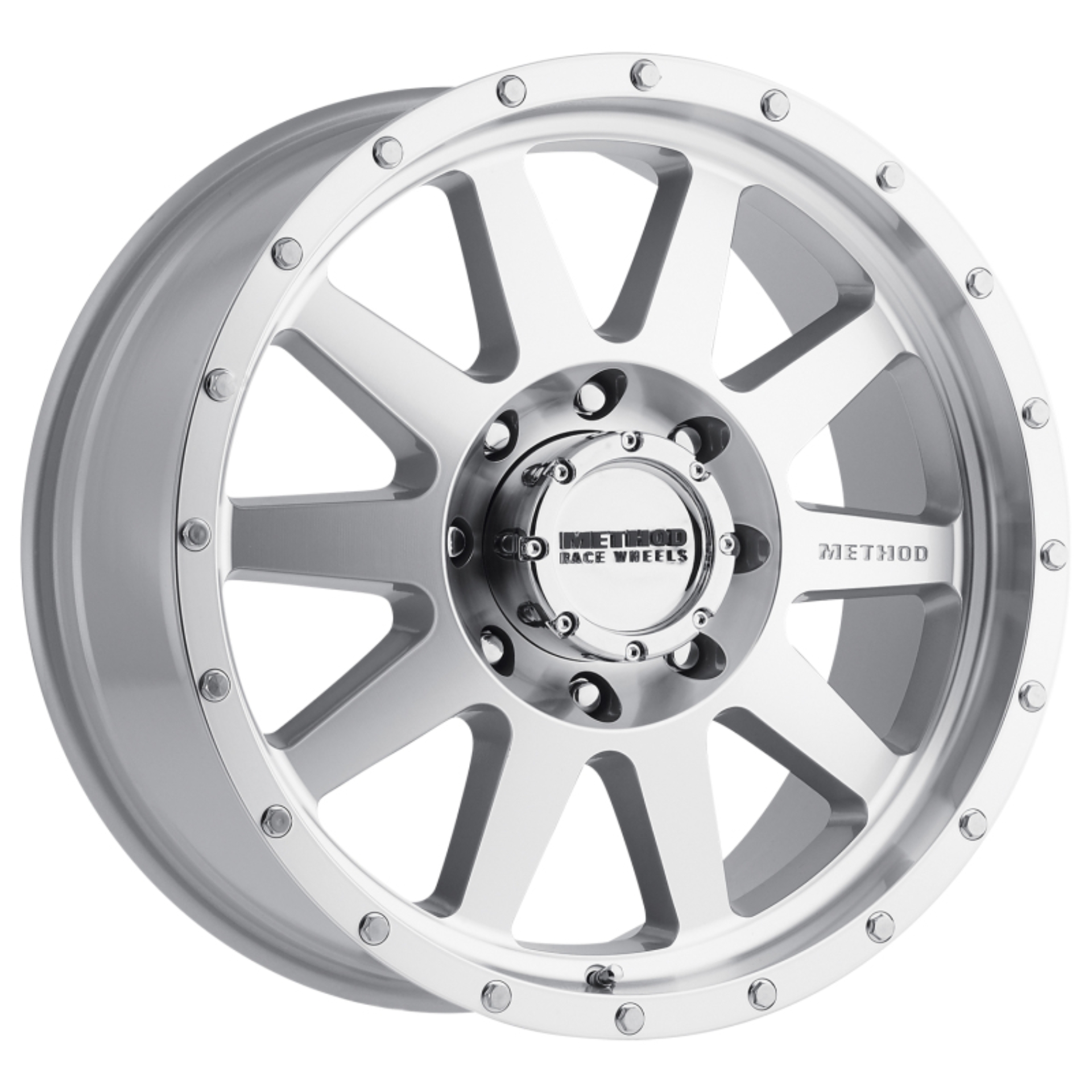 Picture of Method MR301 The Standard 18x9 +18mm Offset 8x170 130.81mm CB Machined/Clear Coat Wheel