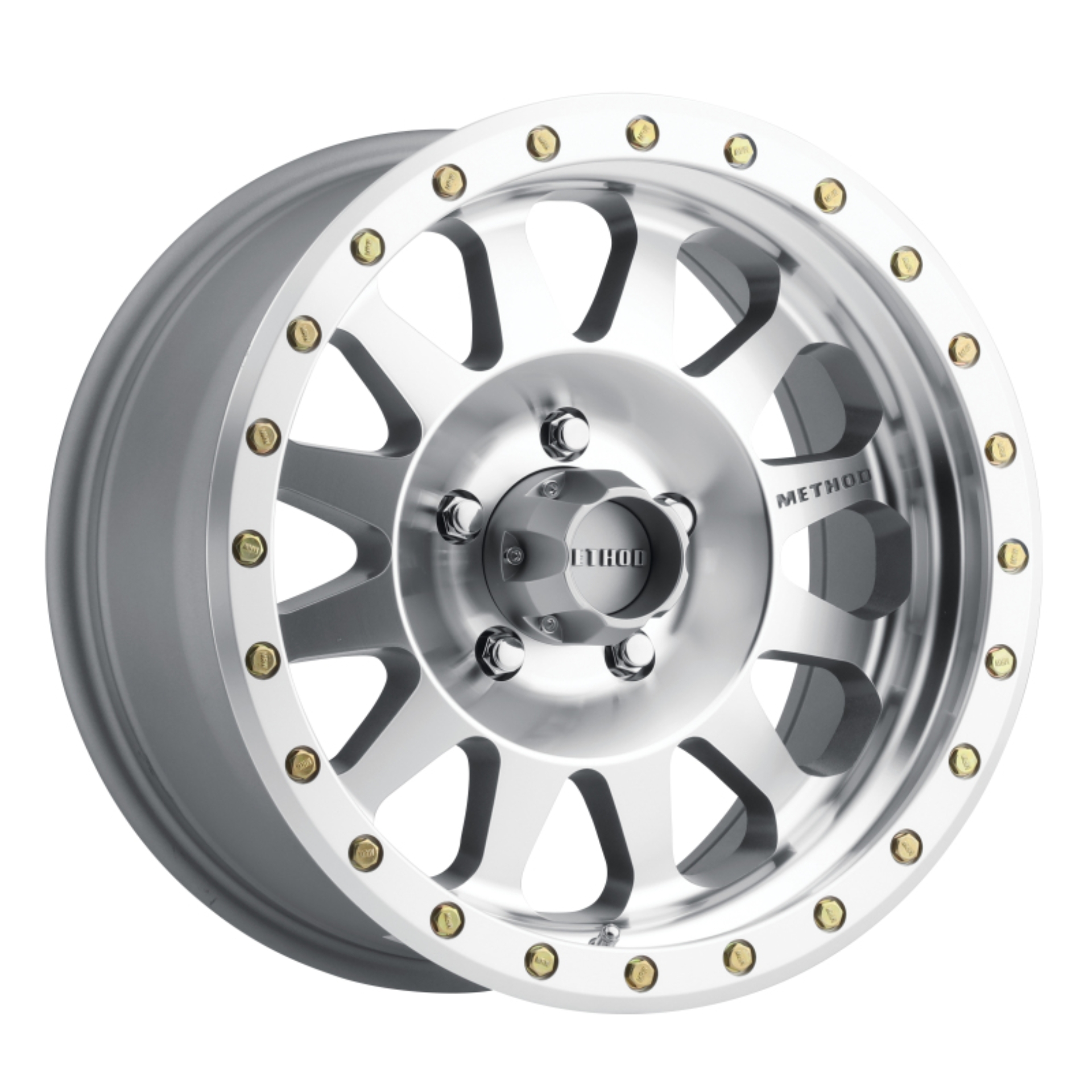 Picture of Method MR304 Double Standard 17x8.5 0mm Offset 5x5.5 108mm CB Machined/Clear Coat Wheel