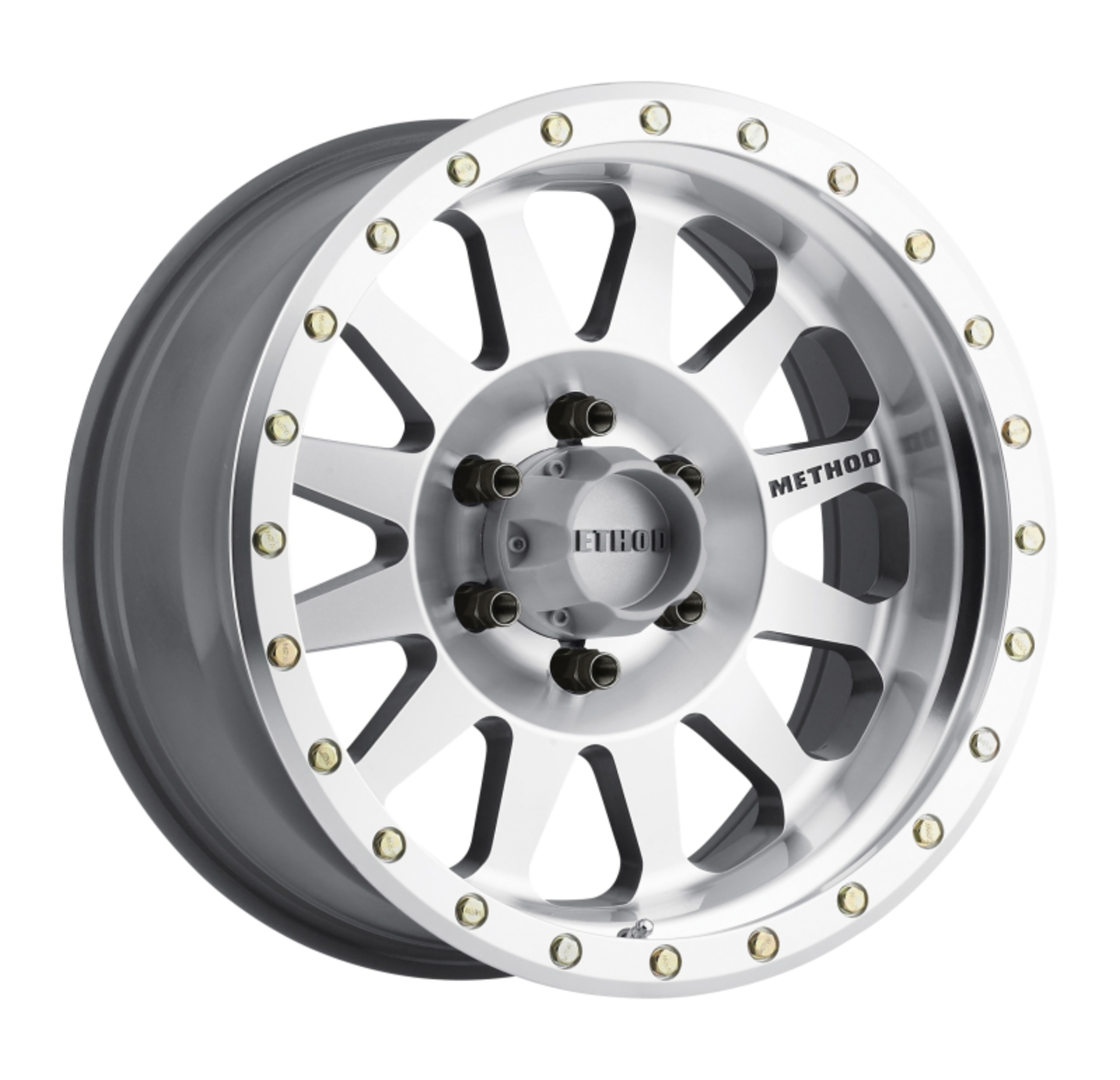 Picture of Method MR304 Double Standard 18x9 -12mm Offset 6x5.5 108mm CB Machined/Clear Coat Wheel