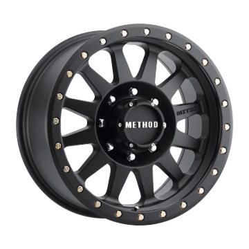 Picture of Method MR304 Double Standard 18x9 -12mm Offset 8x6.5 130.81mm CB Matte Black Wheel