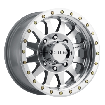 Picture of Method MR304 Double Standard 17x8.5 0mm Offset 8x170 130.81mm CB Machined/Clear Coat Wheel