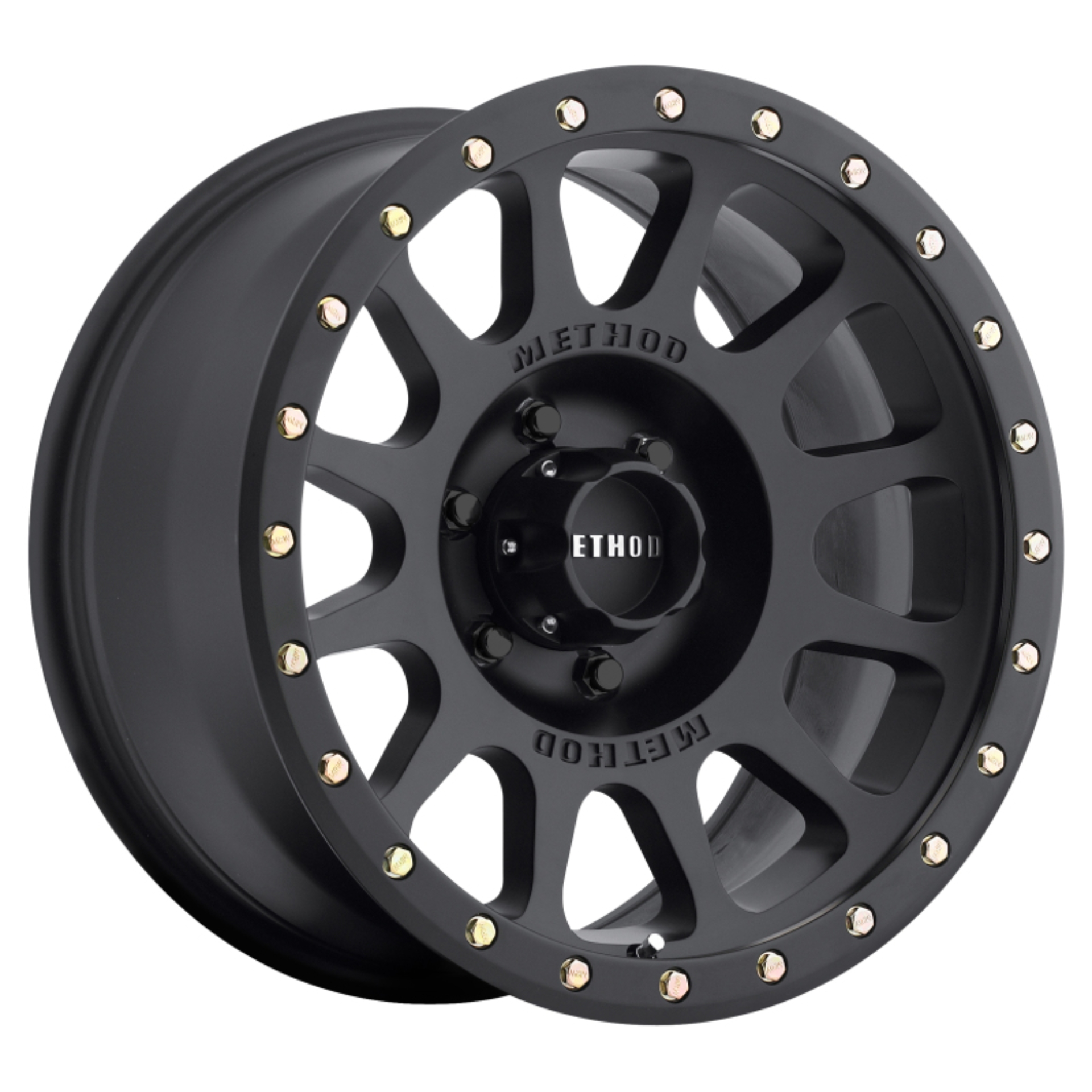 Picture of Method MR305 NV 16x8 0mm Offset 6x5.5 108mm CB Matte Black Wheel