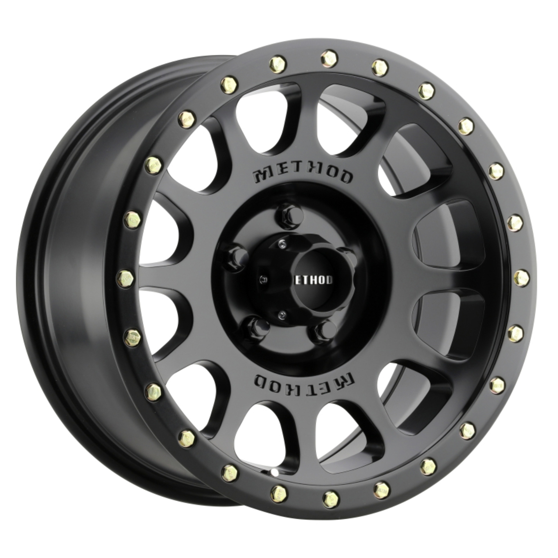 Picture of Method MR305 NV 16x8 0mm Offset 5x4.5 83mm CB Matte Black Wheel