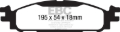 Picture of EBC Yellowstuff Brake Pad Sets - DP41873R