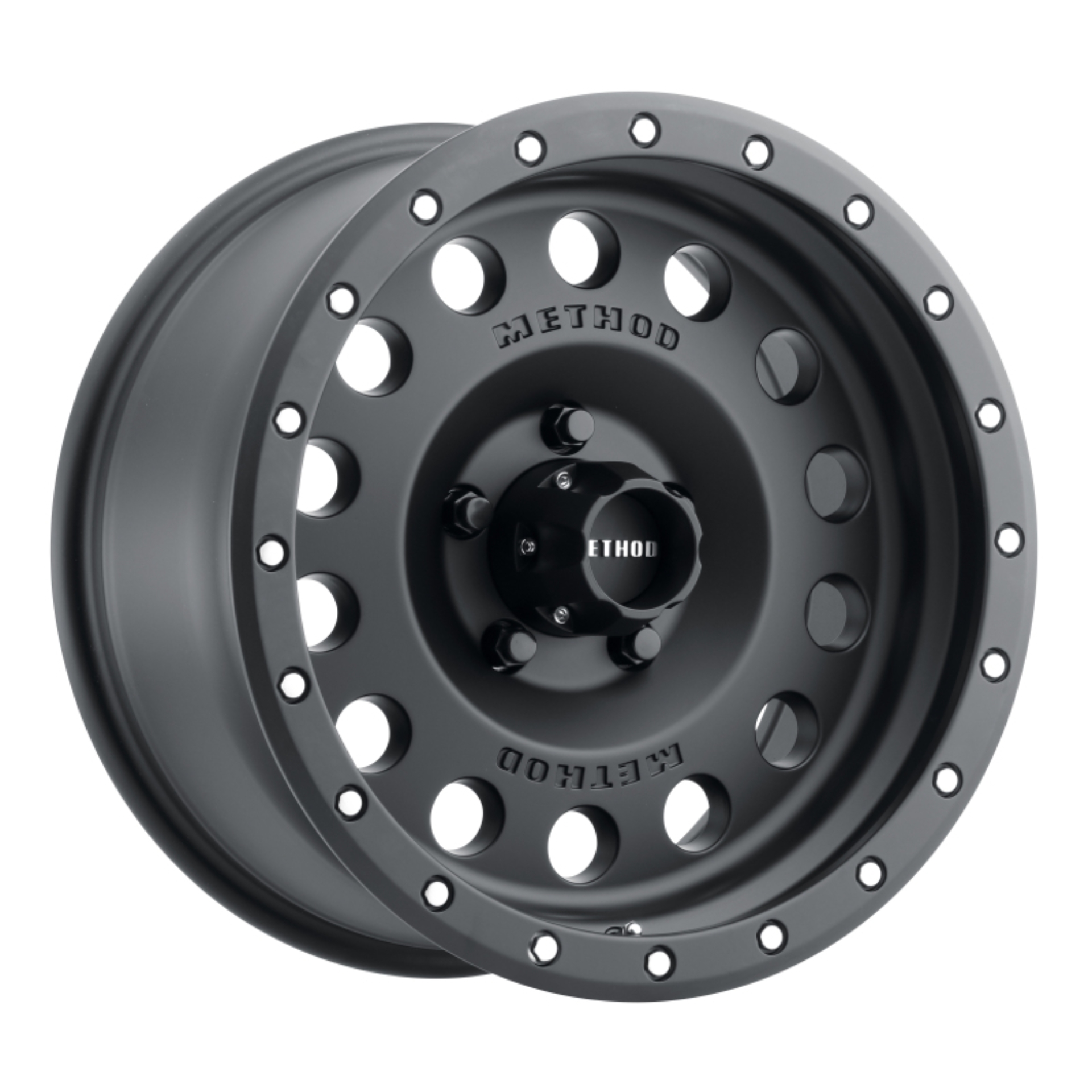 Picture of Method MR307 Hole 17x8.5 0mm Offset 5x5 94mm CB Matte Black Wheel