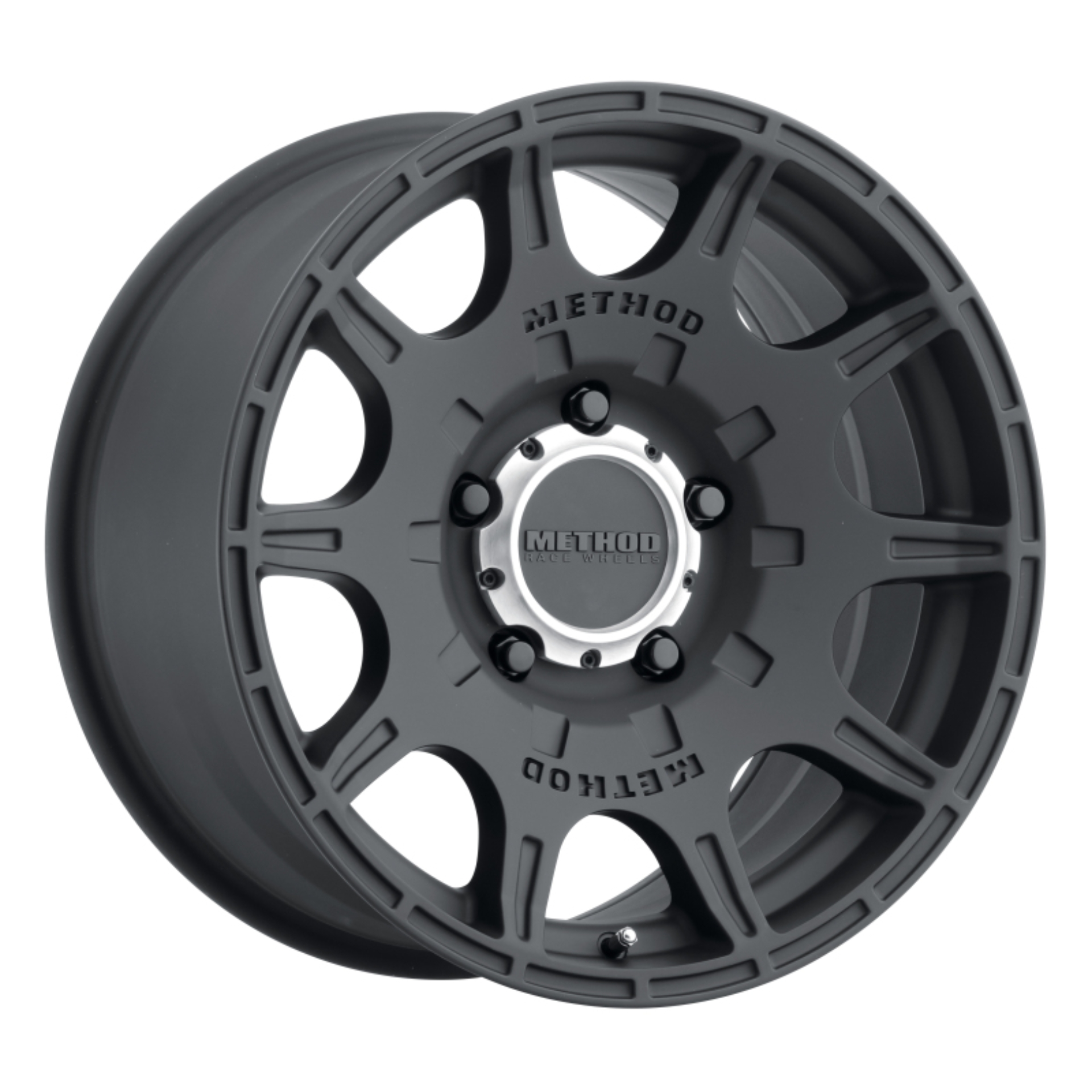 Picture of Method MR308 Roost 17x8.5 0mm Offset 5x5 71.5mm CB Matte Black Wheel